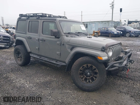 2019 Jeep Wrangler Unlimited Sahara с VIN 1C4HJXEG1KW543811, выставлен на аукционе IAAI как лот 41291234 с пробегом 63 714 миль миль и . История ставок и продаж доступна на DreamBid. Изображение 1.
