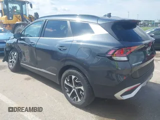 2023 Kia Sportage EX with VIN KNDPVCAG2P7046184, listed as a IAAI auction lot 42212231 with 25,212 mi miles and . Bid and sale history available at DreamBid. Image 3.