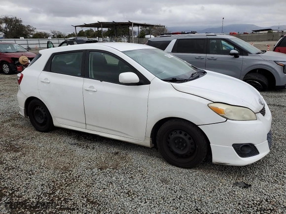 2009 Toyota Matrix S with VIN 2T1KE40E39C016435, listed as a Copart auction lot 46533975 with 181,291 mi miles and Salvage Title. Bid and sale history available at carsss.com. Image 4.