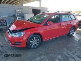 2016 Volkswagen Golf SportWagen TSI S with VIN 3VWC17AU4GM512062, listed as a Copart auction lot 44512755 with 110,246 mi miles and Salvage Title. Bid and sale history available at carsss.com. Image 1.