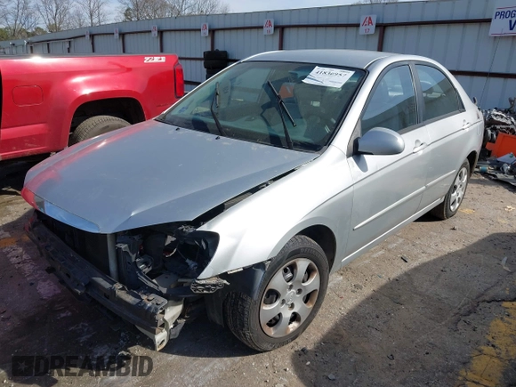 2009 Kia Spectra EX with VIN KNAFE221495617346, listed as a IAAI auction lot 41836957 with 174,176 mi miles. Bid and sale history available at carsss.com. Image 17.