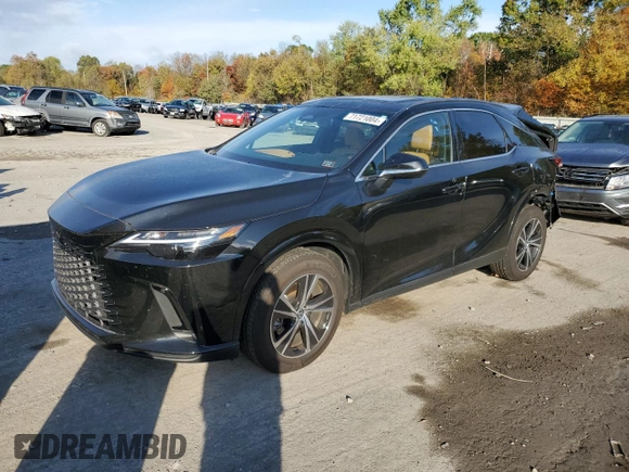 2023 Lexus RX with VIN 2T2BAMCA2PC013409, listed as a Copart auction lot 71721004 with 10,615 mi miles and Salvage Title. Bid and sale history available at carsss.com. Image 1.