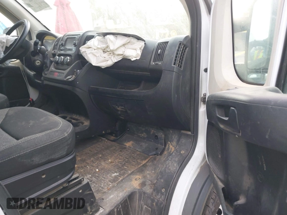2017 Ram ProMaster Cargo with VIN 3C6TRVBG2HE524285, listed as a IAAI auction lot 41368437 with 187,580 mi miles and . Bid and sale history available at DreamBid. Image 5.