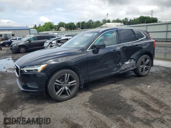 2018 Volvo XC60 Momentum with VIN LYV102RK6JB105943, listed as a Copart auction lot 60496055 with 72,706 mi miles and Salvage title. Bid and sale history available at DreamBid. Image 1.