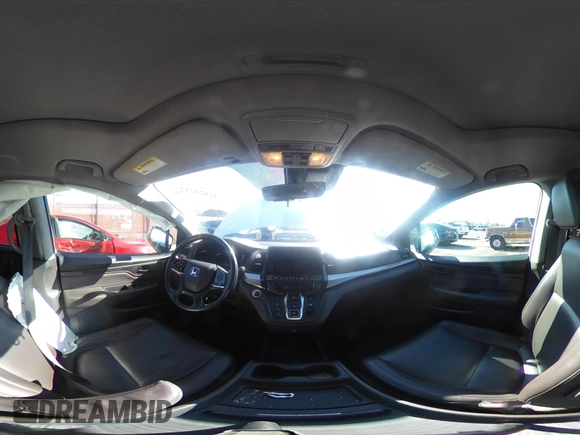 2018 Honda Odyssey Touring with VIN 5FNRL6H8XJB019122, listed as a IAAI auction lot 41820212 with 144,014 mi miles. Bid and sale history available at carsss.com. Image 24.