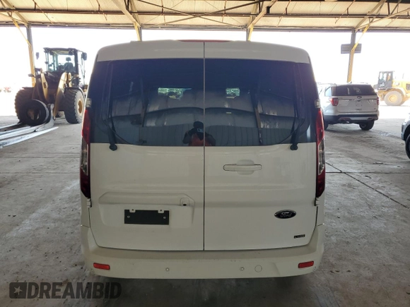 2019 Ford Transit Connect XLT with VIN NM0GS9F24K1393694, listed as a Copart auction lot 58372945 with 136,111 mi miles and Clean title. Bid and sale history available at DreamBid. Image 6.