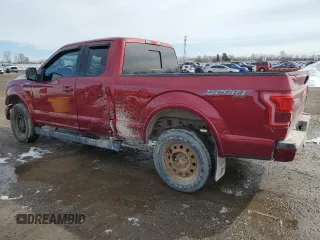 2015 Ford F-150 XLT with VIN 1FTFX1EF5FFA27144, listed as a Copart auction lot 46578715 with 220,221 mi miles and Clean Title. Bid and sale history available at carsss.com. Image 2.
