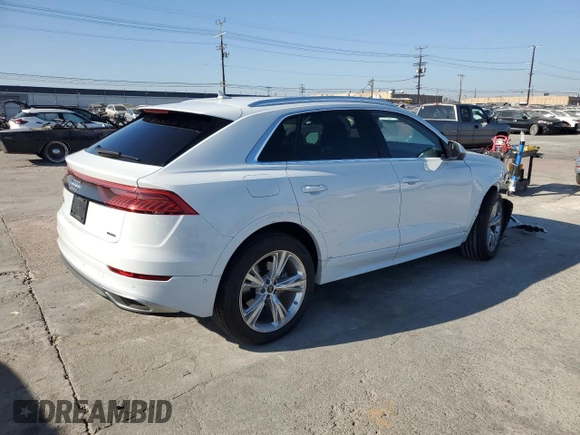 2023 Audi Q8 Premium Plus with VIN WA1BVBF14PD005012, listed as a Copart auction lot 79888553 with 10,092 mi miles and . Bid and sale history available at DreamBid. Image 3.