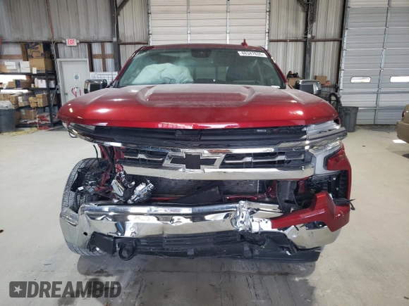 2023 Chevrolet Silverado 1500 LTZ with VIN 1GCUDGED3PZ195205, listed as a Copart auction lot 48347635 with 22,327 mi miles and Salvage Title. Bid and sale history available at carsss.com. Image 5.