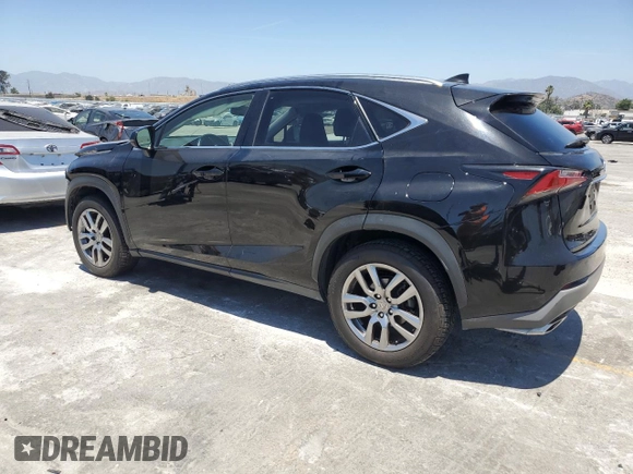 2016 Lexus NX 200t with VIN JTJYARBZ7G2042418, listed as a Copart auction lot 61241925 with 51,543 mi miles and Salvage title. Bid and sale history available at DreamBid. Image 2.