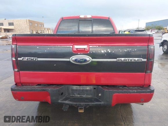 2011 Ford F-150 XLT with VIN 1FTFW1ET2BFC71384, listed as a IAAI auction lot 41538077 with 172,437 mi miles. Bid and sale history available at carsss.com. Image 16.