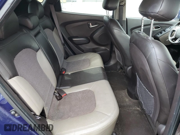 2010 Hyundai Tucson GLS with VIN KM8JU3AC9AU113714, listed as a Copart auction lot 55263765 with 193,175 mi miles and Salvage Title. Bid and sale history available at DreamBid. Image 11.