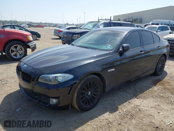2011 BMW 5 Series 535i with VIN WBAFR7C59BC804909, listed as a IAAI auction lot 41797649 with 158,860 mi miles and . Bid and sale history available at carsss.com. Image 2.