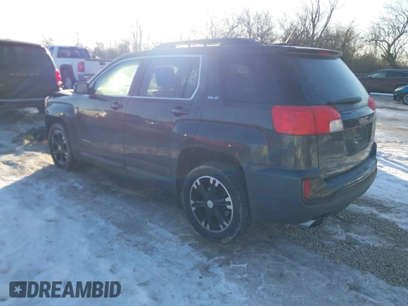 2017 GMC Terrain SLE z VIN 2GKFLNE37H6328170, wystawiony jako IAAI lot #41406941 z przebiegiem 88 832 mil mil oraz . Historia ofert i sprzedaży dostępna na DreamBid. Obrazek 3.