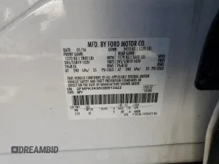 2016 Ford Edge Titanium with VIN 2FMPK3K95GBB13422, listed as a Copart auction lot 47021675 with 127,458 mi miles and Salvage Title. Bid and sale history available at carsss.com. Image 12.