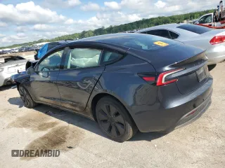 2025 Tesla Model 3 Long Range with VIN 5YJ3E1EA9SF965269, listed as a Copart auction lot 58576425 with Not provided miles and Salvage title. Bid and sale history available at DreamBid. Image 2.