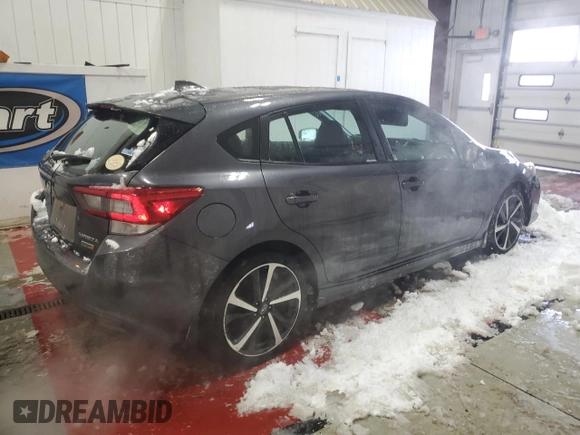 2022 Subaru Impreza Special Sports with VIN 4S3GTAM61N3704157, listed as a Copart auction lot 88740905 with 58,243 mi miles and Salvage title. Bid and sale history available at DreamBid. Image 3.