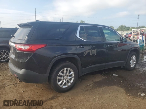 2018 Chevrolet Traverse LS with VIN 1GNERFKW3JJ127327, listed as a Copart auction lot 62214365 with 47,723 mi miles and Clean title. Bid and sale history available at DreamBid. Image 3.