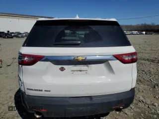 2019 Chevrolet Traverse LS z VIN 1GNEVFKW3KJ251580, wystawiony jako Copart lot #49617665 z przebiegiem 83 159 mil mil oraz Szkoda całkowita • Salvage title. Historia ofert i sprzedaży dostępna na DreamBid. Obrazek 6.