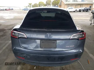 2021 Tesla Model 3 Performance with VIN 5YJ3E1EC1MF074350, listed as a Copart auction lot 47434275 with 63,319 mi miles and Salvage Title. Bid and sale history available at DreamBid. Image 6.