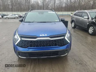 2023 Kia Sportage X-Line with VIN 5XYK6CAFXPG071741, listed as a Copart auction lot 49653755 with 32,762 mi miles and Salvage Title. Bid and sale history available at carsss.com. Image 5.
