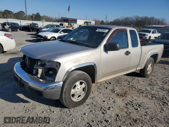 2006 GMC Canyon SLE Z85 with VIN 1GTCS196968278863, listed as a Copart auction lot 46755905 with 220,229 mi miles and Salvage Title. Bid and sale history available at carsss.com. Image 1.