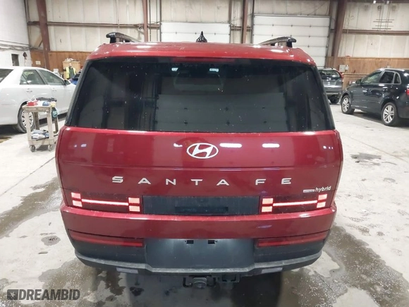 2024 Hyundai Santa Fe Hybrid SEL with VIN 5NMP2DG16RH003304, listed as a IAAI auction lot 41446851 with NaN miles. Bid and sale history available at carsss.com. Image 17.