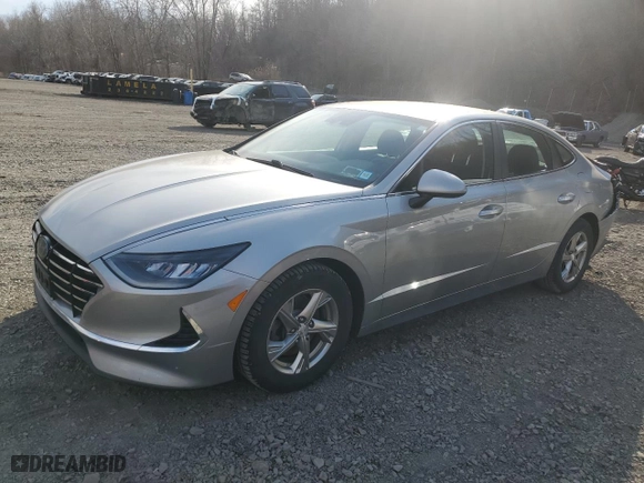 2020 Hyundai Sonata SE with VIN 5NPEG4JA3LH045943, listed as a Copart auction lot 50143495 with 66,054 mi miles and Salvage Title. Bid and sale history available at carsss.com. Image 1.