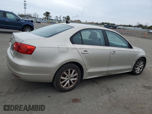 2012 Volkswagen Jetta Sedan SE w/Convenience PZEV with VIN 3VWDP7AJ4CM461746, listed as a Copart auction lot 51654705 with 128,685 mi miles and Clean Title. Bid and sale history available at carsss.com. Image 3.