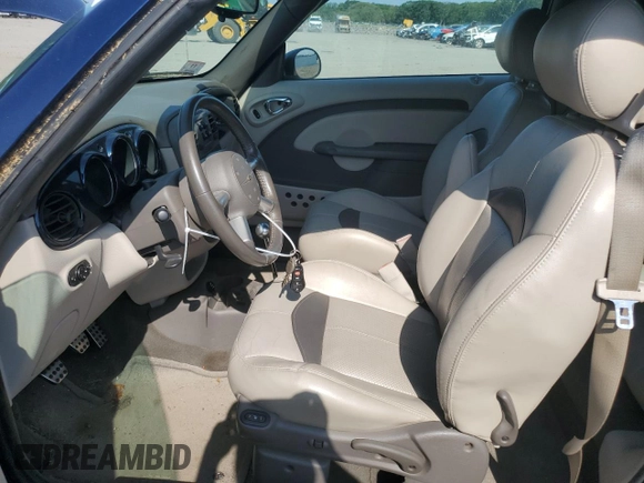 2005 Chrysler PT Cruiser GT with VIN 3C3AY75S55T524274, listed as a Copart auction lot 61123405 with 46,207 mi miles and Clean title. Bid and sale history available at DreamBid. Image 7.