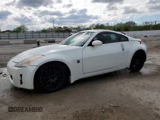 2003 Nissan 350Z Touring z VIN JN1AZ34E43T012305, wystawiony jako Copart lot #53831675 z przebiegiem 201 095 mil mil oraz Nie do naprawy • Non repairable. Historia ofert i sprzedaży dostępna na DreamBid. Obrazek 1.