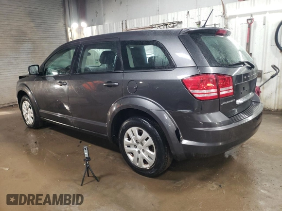 2014 Dodge Journey American Value Pkg with VIN 3C4PDCABXET183518, listed as a Copart auction lot 46734295 with 86,053 mi miles and Salvage Title. Bid and sale history available at carsss.com. Image 2.