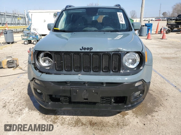 2018 Jeep Renegade Altitude with VIN ZACCJABB5JPH81978, listed as a Copart auction lot 49258925 with 213,508 mi miles and Salvage Title. Bid and sale history available at DreamBid. Image 5.