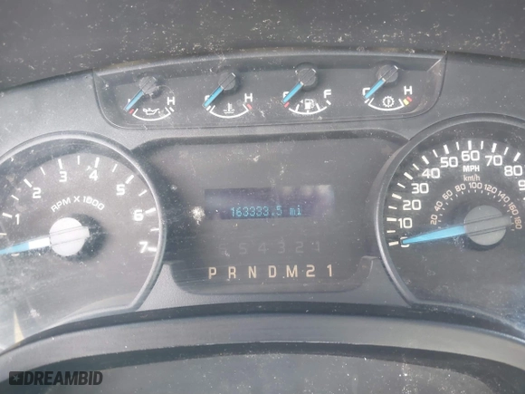 2014 Ford F-150 XL with VIN 1FTMF1CM6EKD40608, listed as a IAAI auction lot 40650148 with 163,333 mi miles. Bid and sale history available at carsss.com. Image 7.