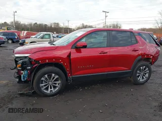 2025 Chevrolet Equinox AWD LT with VIN 3GNAXPEG3SL111704, listed as a IAAI auction lot 41194434 with 2,091 mi miles. Bid and sale history available at carsss.com. Image 19.
