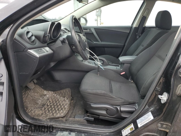 2013 Mazda 3 i SV with VIN JM1BL1TFXD1765660, listed as a Copart auction lot 51045195 with 161,749 mi miles and Salvage Title. Bid and sale history available at DreamBid. Image 7.