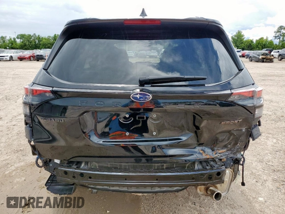 2025 Subaru Forester Special Sports with VIN JF2SLDHC4SH495220, listed as a Copart auction lot 63847225 with 1,417 mi miles and Salvage title. Bid and sale history available at DreamBid. Image 6.