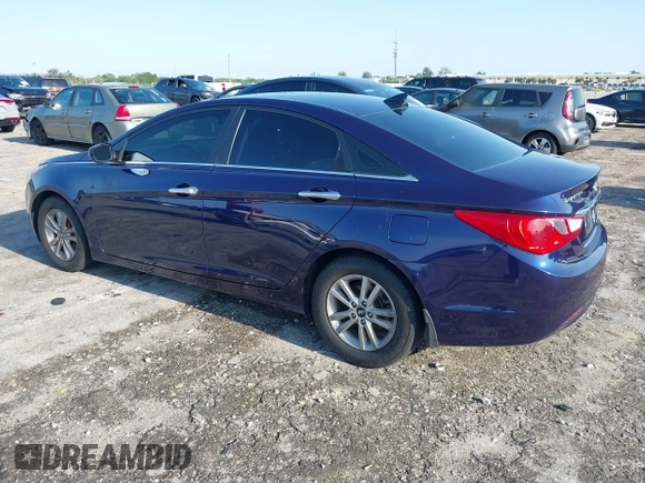 2012 Hyundai Sonata GLS with VIN 5NPEB4AC8CH419558, listed as a IAAI auction lot 41992079 with 175,546 mi miles. Bid and sale history available at carsss.com. Image 3.