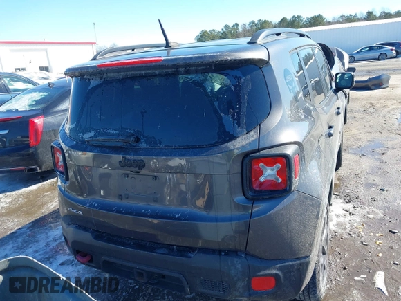 2017 Jeep Renegade Latitude with VIN ZACCJBBB7HPG48462, listed as a IAAI auction lot 41544445 with 94,594 mi miles. Bid and sale history available at carsss.com. Image 16.