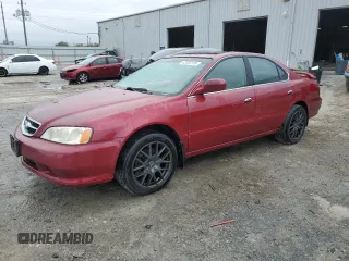 2001 Acura TL with VIN 19UUA56681A025023, listed as a Copart auction lot 42036155 with 232,173 mi miles and Salvage Title. Bid and sale history available at carsss.com. Image 1.