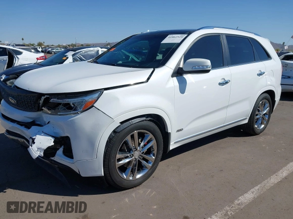 2015 Kia Sorento SX with VIN 5XYKWDA76FG630554, listed as a IAAI auction lot 41862520 with 77,457 mi miles. Bid and sale history available at carsss.com. Image 17.