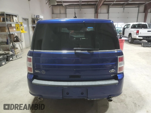 2013 Ford Flex SEL with VIN 2FMHK6C83DBD21774, listed as a Copart auction lot 45515415 with 111,186 mi miles and Salvage Title. Bid and sale history available at carsss.com. Image 6.