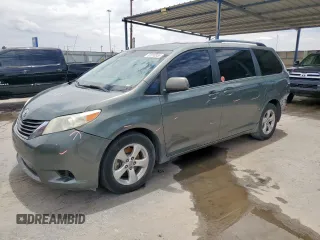 2014 Toyota Sienna LE AAS with VIN 5TDKK3DC4ES486440, listed as a Copart auction lot 62010355 with 401,453 mi miles and Salvage title. Bid and sale history available at DreamBid. Image 1.