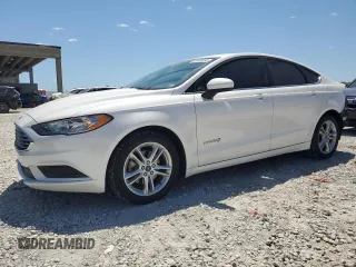 2018 Ford Fusion Hybrid SE with VIN 3FA6P0LU8JR200894, listed as a Copart auction lot 53488095 with 87,826 mi miles and Salvage Title. Bid and sale history available at carsss.com. Image 1.