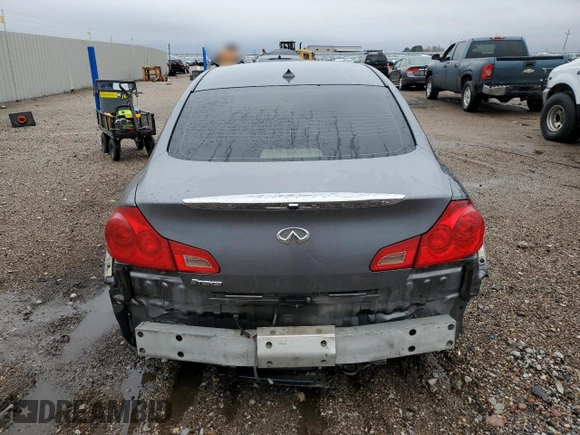 2015 Infiniti Q40 with VIN JN1CV6AR1FM522039, listed as a Copart auction lot 80275544 with 96,309 mi miles and Salvage Title. Bid and sale history available at carsss.com. Image 6.