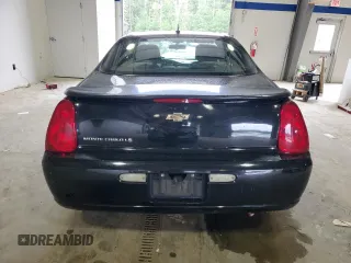 2006 Chevrolet Monte Carlo LS with VIN 2G1WJ15K769405187, listed as a Copart auction lot 72058524 with 144,905 mi miles and Salvage Title. Bid and sale history available at carsss.com. Image 6.
