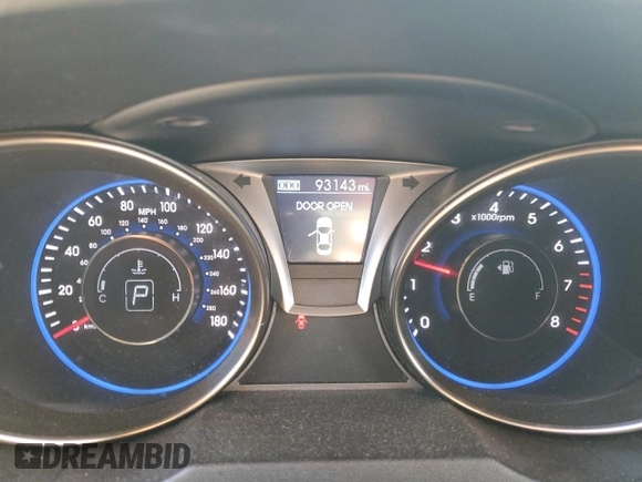 2016 Hyundai Genesis Coupe 3.8L Base with VIN KMHHT6KJ0GU135853, listed as a Copart auction lot 80158954 with 93,143 mi miles and Salvage Title. Bid and sale history available at carsss.com. Image 9.