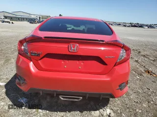 2019 Honda Civic Sedan Sport with VIN 2HGFC2F80KH604206, listed as a Copart auction lot 51658615 with 75,195 mi miles and Salvage Title. Bid and sale history available at carsss.com. Image 6.