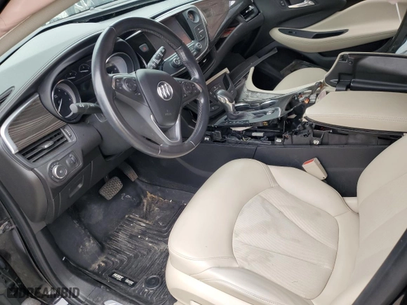 2020 Buick Envision Preferred with VIN LRBFXBSA3LD147772, listed as a Copart auction lot 43351965 with 0 mi miles and Salvage Title. Bid and sale history available at carsss.com. Image 7.