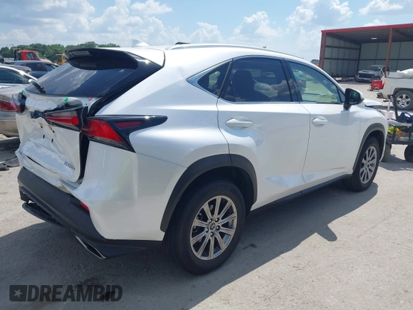 2021 Lexus NX 300 with VIN JTJDARDZ3M5026870, listed as a IAAI auction lot 42559036 with 48,646 mi miles and . Bid and sale history available at DreamBid. Image 4.